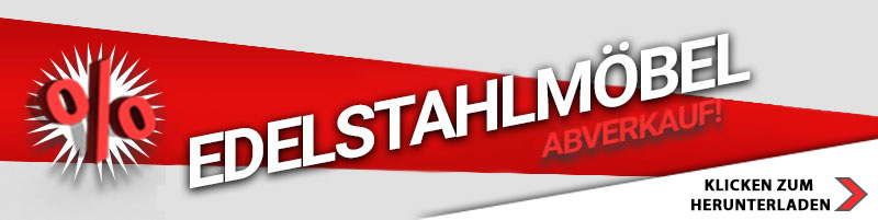 Edelstahlmöbel