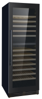 Weinkühlschrank, 379 Liter, bis 154 Flaschen, +5 bis +20 °C, 2 Zonen, 1 Glastür, Umluftkühlung Weinkühlschrank, 379 Liter, bis 154 Flaschen, +5 bis +20 °C, 2 Zonen, 1 Glastür, Umluftkühlung