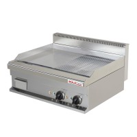 Vorschau: Elektro-Griddleplatte, ½ glatt, ½ geriffelt, hartverchromt, Geräteoberteil - SOLOTEC 700 Vorschau: Elektro-Griddleplatte, ½ glatt, ½ geriffelt, hartverchromt, Geräteoberteil - SOLOTEC 700