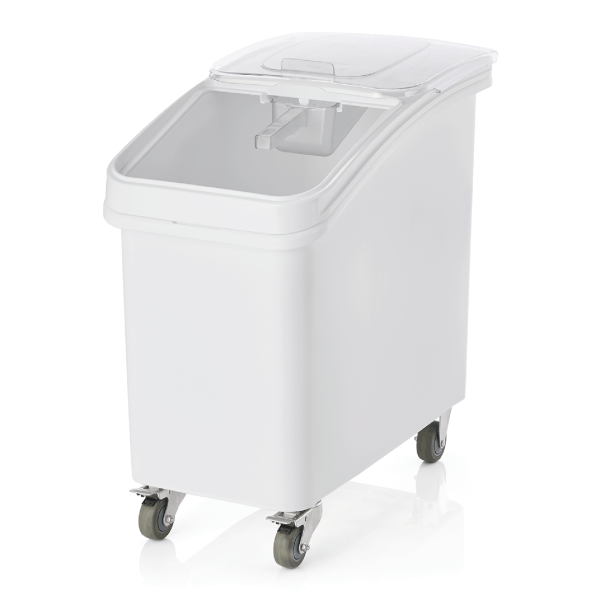 Zutaten-/Lagerbehälter - 81 Liter - Polyethylen/Deckel aus Polycarbonat - einseitig aufschiebbar, 4