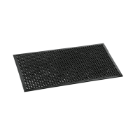 Fußmatte, Gummi, schwarz, 1520 x 900 mm, rutschresistent Fußmatte, Gummi, schwarz, 1520 x 900 mm, rutschresistent
