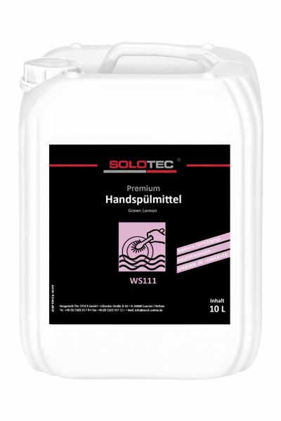 SOLOTEC Premium Handspülmittel WS111 10 Liter Kanister