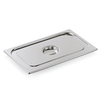GN-Deckel ECO-Line, GN 1/1, 530 x 325 mm, stapelbar, spülmaschinengeeignet, Edelstahl GN-Deckel ECO-Line, GN 1/1, 530 x 325 mm, stapelbar, spülmaschinengeeignet, Edelstahl