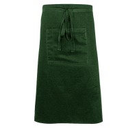 Vorschau: Bistroschürze, Doppeltasche, schwarz, weiß, rot, grün, Größe L Vorschau: Bistroschürze, Doppeltasche, schwarz, weiß, rot, grün, Größe L