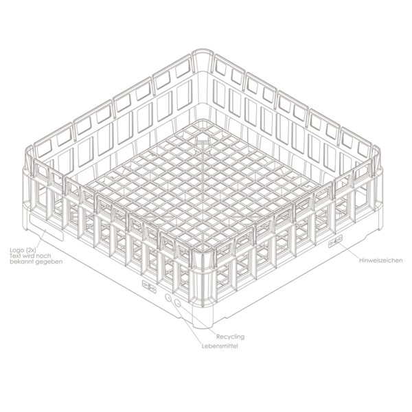 Grundkorb 400x400 mm
