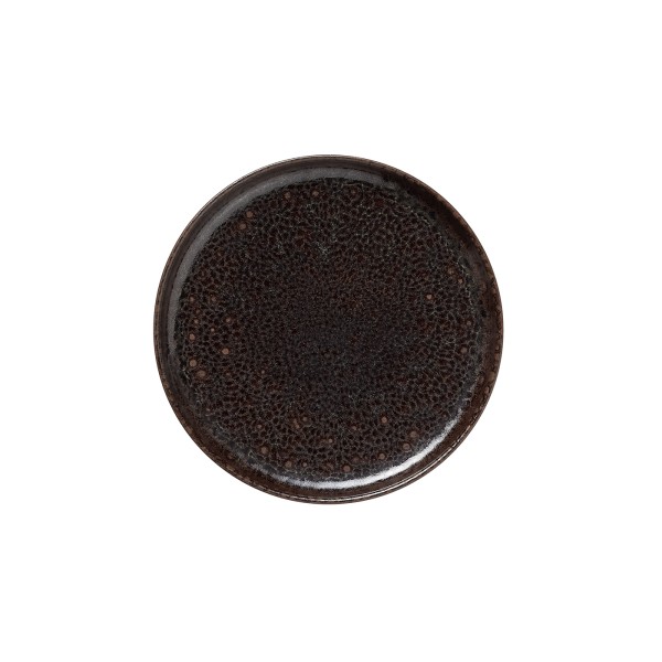 "ONE Metallic Brown" Flacher Teller, Ø 17,5 cm