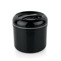 Eiseimer, 4,0 ltr., doppelwandig, schwarz, Eiseimer, 4,0 ltr., doppelwandig, schwarz,