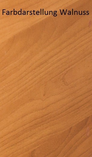 SOLOTEC Aktionsbuffet mit Edelstahlarbeitsplatte in Walnussoptik