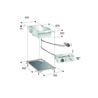 Vorschau: STOCK Einbau-Frittenwanne mit GN 1/1 Schale Vorschau: STOCK Einbau-Frittenwanne mit GN 1/1 Schale