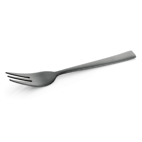 Kuchengabel Hamburg Fresh, Edelstahl, PVD-beschichtet, schwarz, L 145 mm