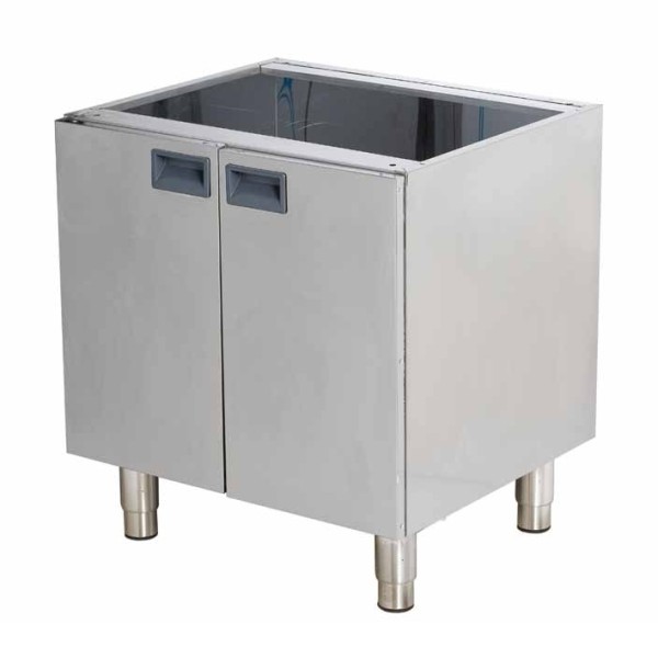 Unterbau geschlossen, mit 2 Flügeltüren - SOLOTEC 600