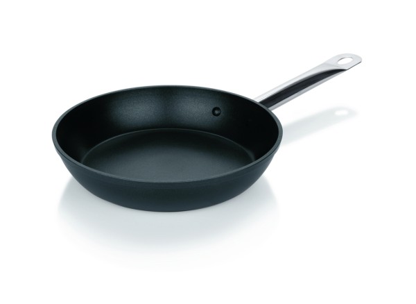 Pfanne, ø 32 cm / Höhe 6,5 cm, Aluguss, Antihaftbeschichtung, Chromnickelstahlgriff