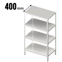 Die Abbildung zeigt das verschweißte Lagerregal in isometrischer ansicht mit dem Tiefenmaß im Bild auf weißem Hintergrund. Die Abbildung zeigt das verschweißte Lagerregal in isometrischer ansicht mit dem Tiefenmaß im Bild auf weißem Hintergrund.