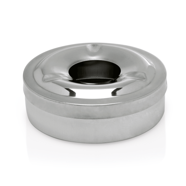 Windaschenbecher aus Edelstahl, 2-teilig, Ø 110 mm