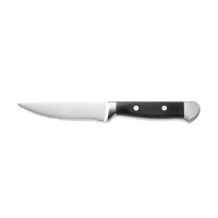 Steakmesser, Edelstahl, Griff schwarz, 130 mm Klingenlänge Steakmesser, Edelstahl, Griff schwarz, 130 mm Klingenlänge