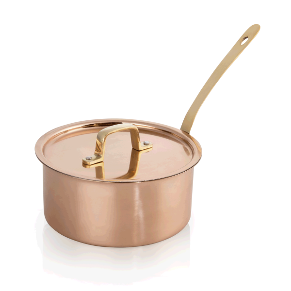 Stielkasserolle mit Deckel, 1,7 ltr.