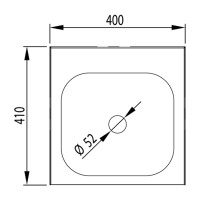 Vorschau: STOCK Handwaschbecken mit Untergestell, 400 x 410 mm Vorschau: STOCK Handwaschbecken mit Untergestell, 400 x 410 mm