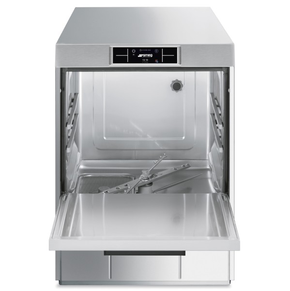 Premium Geschirrspüler, Doppelkorb, Korbgröße 500 x 500 mm, TFT Display, HTR+-System, Enthärter