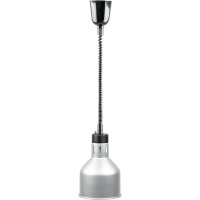 Wärmelampe zur Deckenbefestigung, silber, Ø 173 mm Wärmelampe zur Deckenbefestigung, silber, Ø 173 mm