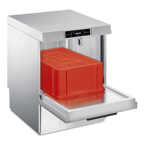 Premium Tablettspülmaschine Korbgröße 500 x 500 mm, HTR+-System, Permanent-Enthärter
