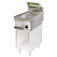 Elektro-Frittenwanne 1/1 GN, 1 Becken 28 Liter, Geräteoberteil - SOLOTEC 700 Elektro-Frittenwanne 1/1 GN, 1 Becken 28 Liter, Geräteoberteil - SOLOTEC 700