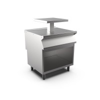 STOCK Neutralelement ohne Schublade mit zusätzlichem Gerätebord 700 x 640 mm, Standgerät mit offenem STOCK Neutralelement ohne Schublade mit zusätzlichem Gerätebord 700 x 640 mm, Standgerät mit offenem