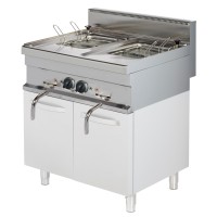 Elektro-Nudelkocher, 2 Becken, 2 x 14 Liter, Geräteoberteil - SOLOTEC 700 Elektro-Nudelkocher, 2 Becken, 2 x 14 Liter, Geräteoberteil - SOLOTEC 700