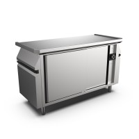 STOCK Wärmeschrank für Doppelblockabschluss STOCK Premium 700+700, Schiebetüren STOCK Wärmeschrank für Doppelblockabschluss STOCK Premium 700+700, Schiebetüren