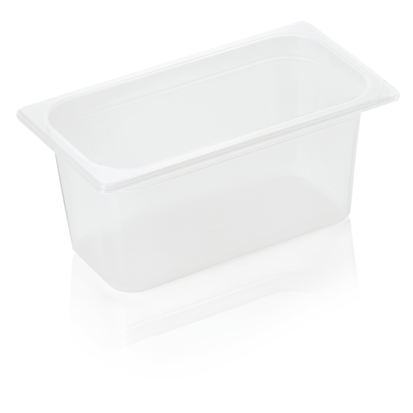GN-Behälter, Polypropylen, GN 1/3, 150 mm, 5 Liter, transparent