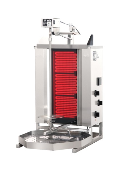 Kompakter 30kg Fleischkpazität Elektro Gyrosgrill & Dönergrill