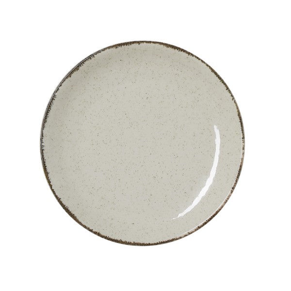 "SMILLA Sand" Flacher Teller, Ø 17 cm