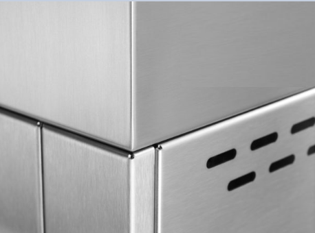 Hochleistungs Gasgrill Gastro mit Doppel-Warmhaltekammer für bis 850°C