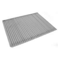 Edelstahlrost 800 mm für STOCK Premium 900 Lavasteingrill, montiert Edelstahlrost 800 mm für STOCK Premium 900 Lavasteingrill, montiert