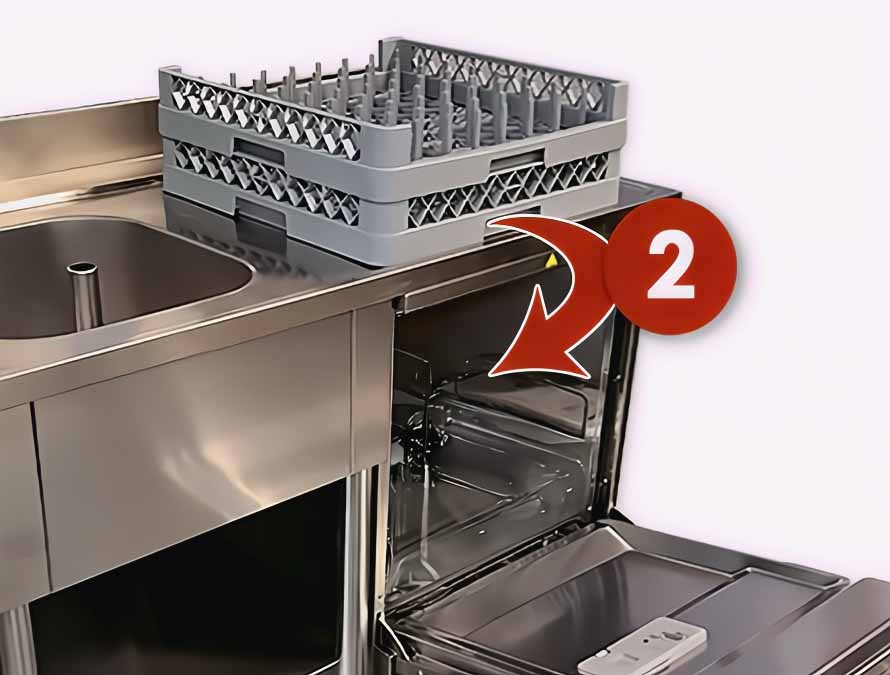 Kürzestmögliche Arbeitswege sparen Zeit und sorgen für Effizienz