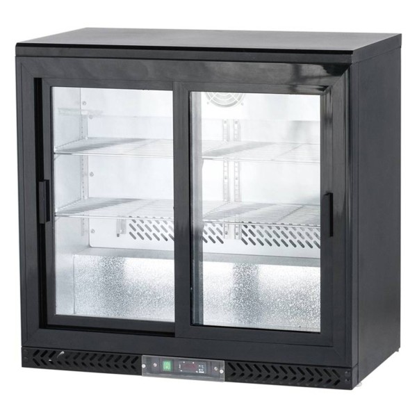 Barkühlschrank, 202 Liter, zwei Schiebetüren