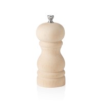 Pfeffermühle, klassisch, Holz, Keramik-Mahlwerk, natur, Ø 54 x H 110 mm Pfeffermühle, klassisch, Holz, Keramik-Mahlwerk, natur, Ø 54 x H 110 mm