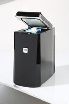 Milchkühler für 1 Liter Tetrapack, schwarz