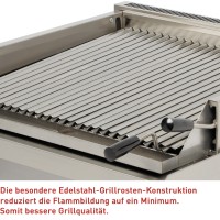 Vorschau: Gas-Lavasteingrill, 2 Flammen, Geräteoberteil - SOLOTEC 600 Vorschau: Gas-Lavasteingrill, 2 Flammen, Geräteoberteil - SOLOTEC 600