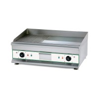 Bratplatte, elektrisch, 3,0 kW, Bratfläche 552 x 366 mm, geriffelt & glatt bis 300 °C Bratplatte, elektrisch, 3,0 kW, Bratfläche 552 x 366 mm, geriffelt & glatt bis 300 °C