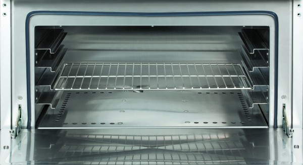 Gasherd, 4 Flammen, mit Elektro-Backofen GN 1/1 oder 600 x 400 mm - SOLOTEC 700