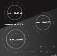 Vorschau: Induktionskochfeld Gastro, Tischgerät, 3 Kochstellen Vorschau: Induktionskochfeld Gastro, Tischgerät, 3 Kochstellen