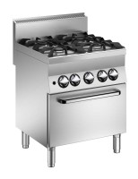 STOCK 4 Flammen Gas-Herd mit Gasbackofen STOCK 4 Flammen Gas-Herd mit Gasbackofen