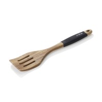 Pfannenwender aus Akazienholz, geschlitzt Pfannenwender aus Akazienholz, geschlitzt