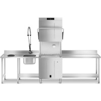 Vorschau: Premium Haubenspülmaschine Korbgröße 600x500 / 500x500 mm, HTR+, Touch-TFT, SHR-System, Enthärter Vorschau: Premium Haubenspülmaschine Korbgröße 600x500 / 500x500 mm, HTR+, Touch-TFT, SHR-System, Enthärter