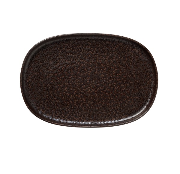"ONE Metallic Brown" Servierplatte