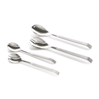 Vorschau: Salatbesteck, Gabel klein, Länge 24 cm, Laffe 5,5x4,5 cm, schwere Ausführung Vorschau: Salatbesteck, Gabel klein, Länge 24 cm, Laffe 5,5x4,5 cm, schwere Ausführung