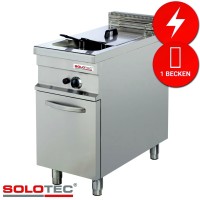Vorschau: Elektro-Fritteuse, 1 Becken, 24 Liter, Unterbau mit Tür - SOLOTEC 900 Vorschau: Elektro-Fritteuse, 1 Becken, 24 Liter, Unterbau mit Tür - SOLOTEC 900