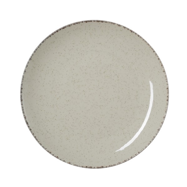 "SMILLA Sand" Flacher Teller, Ø 25 cm