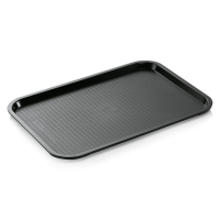 Vorschau: Tablett, 41,5 x 31 cm, schwarz, Polypropylen Vorschau: Tablett, 41,5 x 31 cm, schwarz, Polypropylen