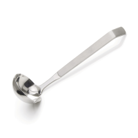 Saucen-, Dressinglöffel, ø 6 cm, Länge 21 cm, mit beidseitigem Ausguss, schwere Ausführung Saucen-, Dressinglöffel, ø 6 cm, Länge 21 cm, mit beidseitigem Ausguss, schwere Ausführung